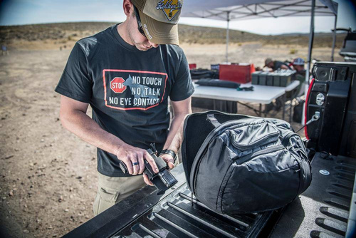 Спорядження - Helikon - Перевернута кобура зі вставкою - синій меланж - IN-PIH-NL-M2 - Інші чохли