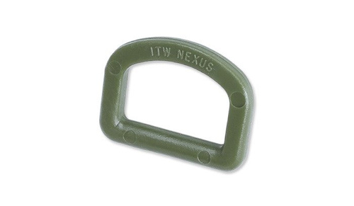 ITW Nexus - D-Ring 1in - зелений - Пряжки