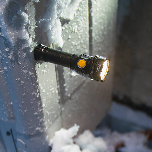 Тактические фонари - Armytek - Тактический фонарь Prime C2 Pro Max - магнитное зарядное устройство - 4000 лм - 21700 - Черный - F08601C.