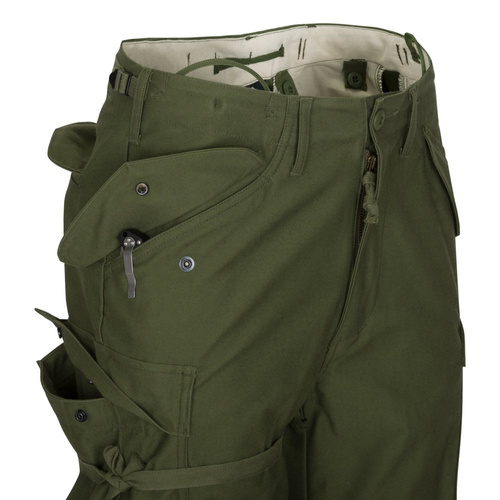 Одяг - Helikon - Штани тактичні М65 - Olive Green - SP-M65-NY-02 - Штани тактичні