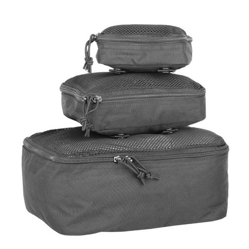 Органайзеры тактические - Mil-Tec - Набор из 3 органайзеров / контейнеров для хранения - черный - 16003802