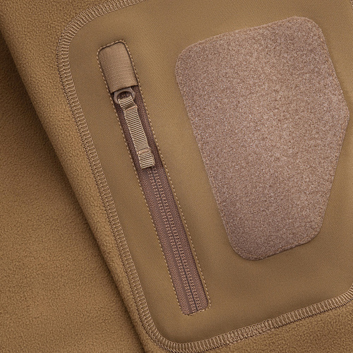 Одяг - M-Tac - Флісова куртка Norman Windblock Fleece - Coyote - 20027005 - Куртки софтшел