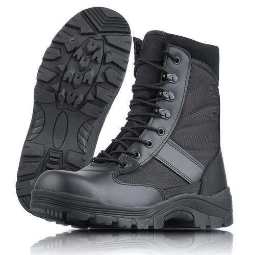 Mil-Tec - Сапоги тактические Security Boots  - Черный - 12837000 - Берцы