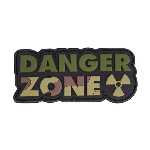 101 Inc - Нашивка 3D - Danger Zone - Woodland - 444130-7330 - Нашивки