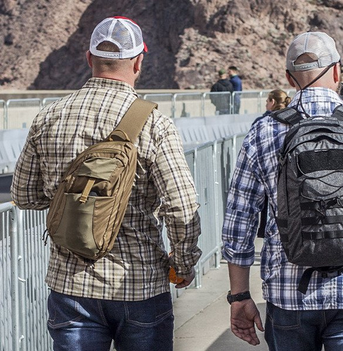 Helikon - Рюкзак EDC Sling® Backpack - 6,5 л - Cordura® - Coyote - PL-ESB-CD-11 - Городские рюкзаки