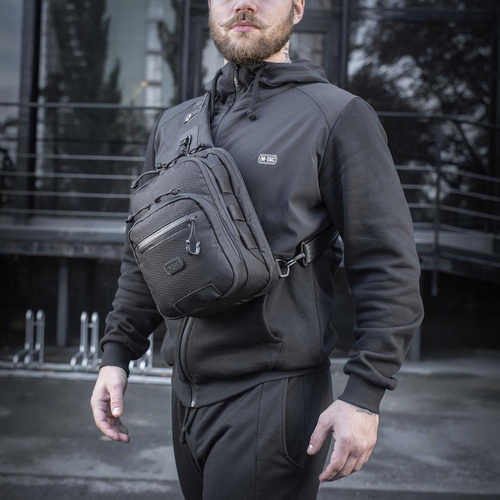 Рюкзаки - M-Tac - Рюкзак Cross Bag Slim Elite Hex - Чорний - 10210002 - Сумки