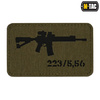M-Tac - AR-15 223/5.56 Laser Cut patch - Ranger Green/Black - 51111232 