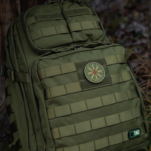 M-Tac - Нашивка 3D PVC Hełm Grozy - Olive - 51221001 - Нашивки