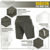 M-Tac - Тактичні шорти Rubicon Flex - 4-Way Stretch - YKK - Army Olive - 20070062
