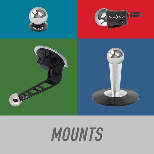 Карабины - Nite Ize - Настільна підставка Steelie® - STP-11-R8