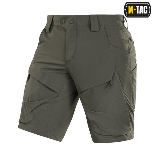 M-Tac - Тактичні шорти Rubicon Flex - 4-Way Stretch - YKK - Army Olive - 20070062 - Шорти