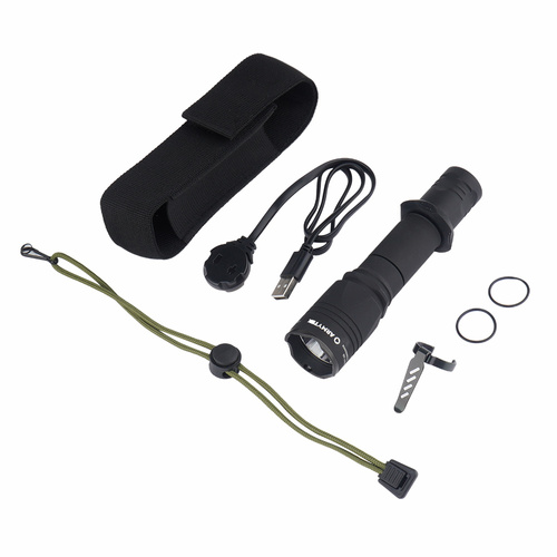 Фонарики ручные - Armytek - Тактический фонарь Dobermann Pro Magnet USB - Белый - 1500 люмен - F07501C.