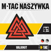 M-Tac - Нашивка 3D PVC Valknut patch -Красный / Чёрный - 51163233
