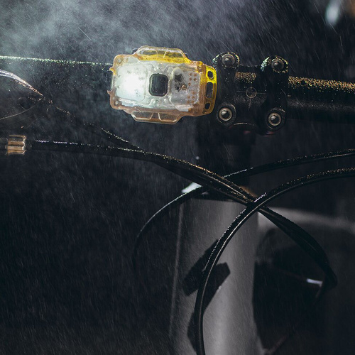 Налобные фонари - Armytek - LED карманный фонарик Crystal WRB - маячок - 150 лм - синий/серый - F07202B