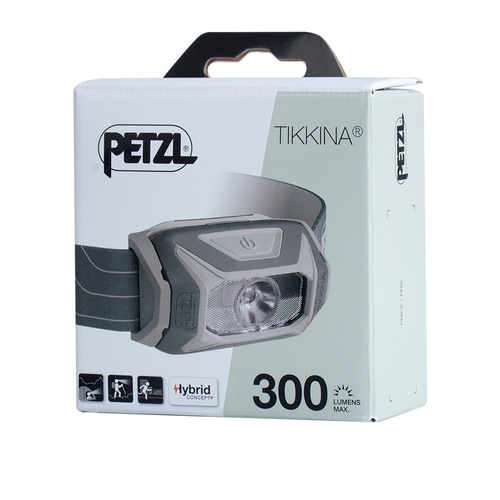 Налобные фонари - Petzl - Светодиодный налобный фонарь Tikkina - 300 лм - серый - E060AA00