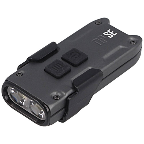 NiteCore - Брелок-ліхтарик TIP SE - 700 лм - 500 мАг - сірий металік - TIP SE METALLIC GRAY - Ліхтарі брелки
