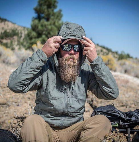 Куртки зимние - Helikon - Куртка Wolfhound Hoodie - Windpack Nylon - Desert Night Camo - KU-WLH-NL-0L