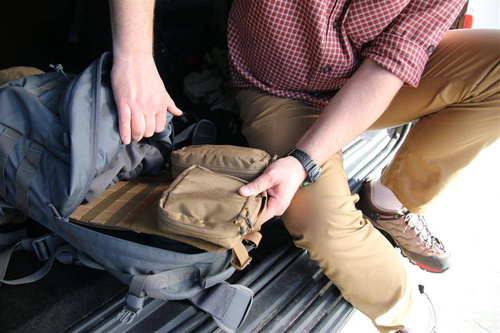 Спорядження - Helikon - Вставка для липучок MOLLE Adapter 2 - Cordura - Shadow Grey - IN-MA2-CD-35 - Інші чохли