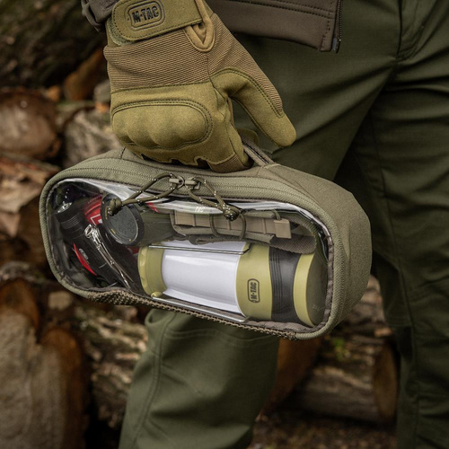 M-Tac - Прозрачный карман Elite Medium - Ranger Green - 10147023-M - Сумки - Рюкзаки