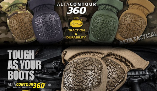 Снаряжение - ALTA - Коленные протекторы AltaCONTOUR 360™ Vibram® Cap - MultiCam® - 52933.16 - Наколенники тактические