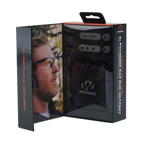 Активные наушники - Walker's - Активные защитные наушники Rope Hearing - Оливковый - GWP-RPHE