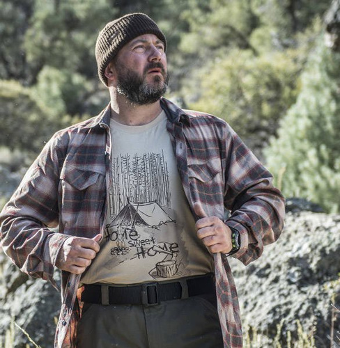 Футболки - Helikon - Футболка Home Sweet Home - Хлопок - Khaki - TS-HSH-CO-13