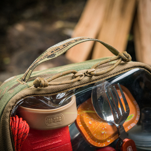 Органайзеры тактические - M-Tac - Органайзер Elite Large Transparent Pocket - 30 x 19 cm - Multicam - 10147008-L