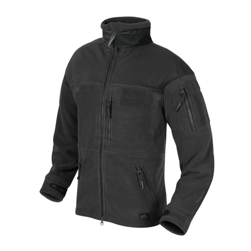 Helikon - Толстовка флисовая Infantry - Черный - BL-INF-HF-01 - Флисовые куртки 