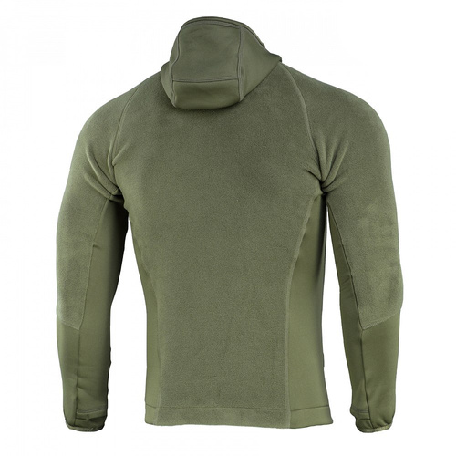 Одежда - M-Tac - Флисовая кофта Polartec Sport Hoodie Fleece Sweatshirt - Army Olive - 70067064 - Флисовые куртки