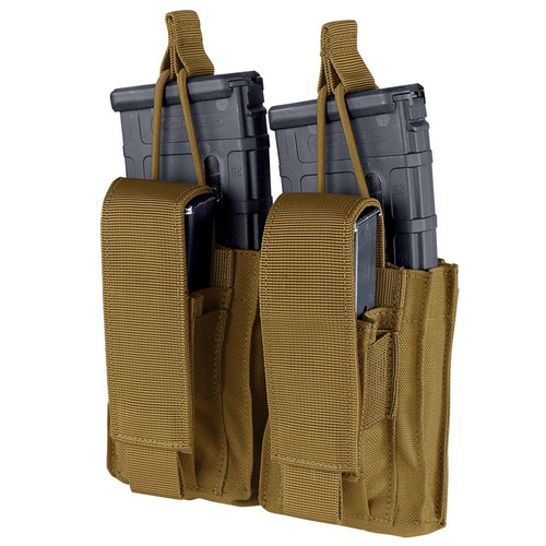 Condor - Подсумок двойной Kangaroo Mag Pouch - двойной - Coyote Brown - 191232-498 - Подсумки тактические 