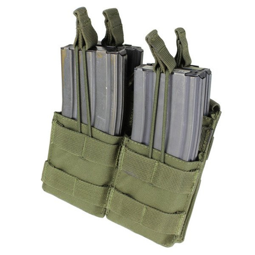 Condor - Double Stacker M4 Mag Pouch - Green OD - MA43-001 - Подсумки тактические 
