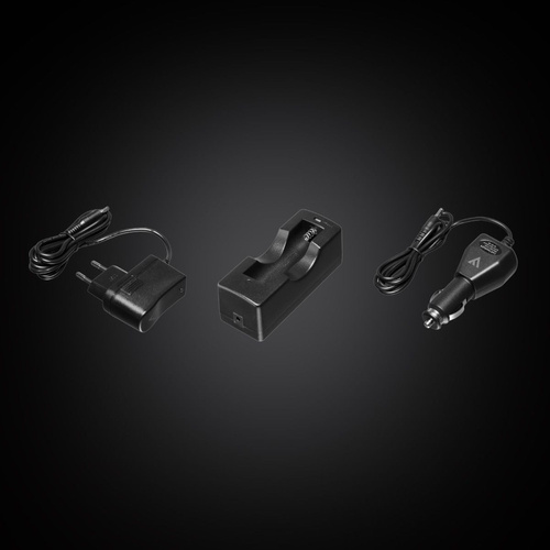 Фонарики - Mactronic - Тактический ручной фонарь Black EYE 650 - Черный - L-MX532L-RC/SET3 - Тактические фонари