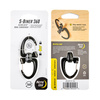 Nite Ize - Карабін S-Biner 360 SlideLock Dual Carabiner #3 - чорний - SBLR3-01-R3