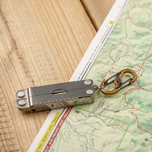 Карабины - Nite Ize - Алюмінієвий карабін S-Biner® MicroLock® - 2 шт. - Помаранчевий - LSBMA-19-2R6