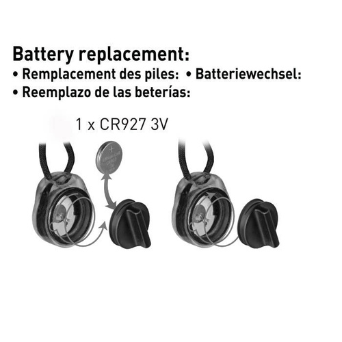 Nite Ize - Світлодіодний ліхтар на блискавці ZipLit 2 шт - білий - NZL2-07-02 - Ліхтарі брелки - Ліхтарики