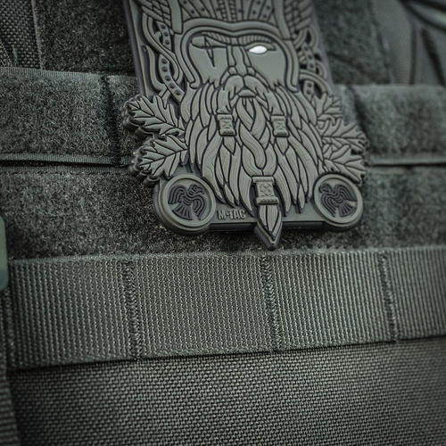 M-Tac - Нашивка Odin 3D PVC - Morale Patch - Olive - 51131001 - Нашивки - Одежда