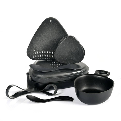 Набор посуды Light My Fire - Outdoor MealKit™ - 8 предметов - SlatyBlack - 2418411010 - Наборы туристической посуды