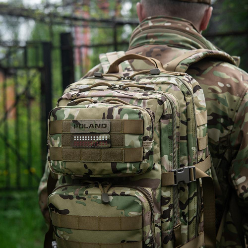 Нашивки - M-Tac - Нашивка Польща 25х80 - Laser Cut - Multicam - 51001008