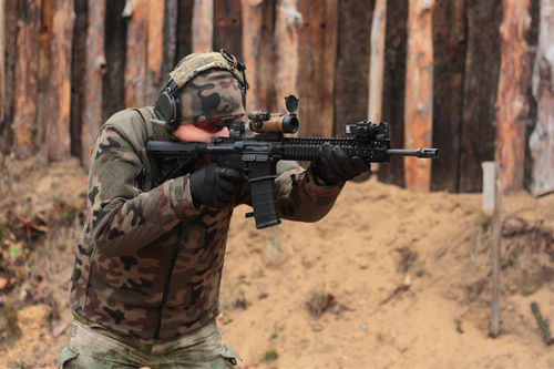 Одежда - Helikon - Свободная флисовая толстовка - Зеленый цвет джунглей - BL-LIB-HF-27 - Флисовые куртки