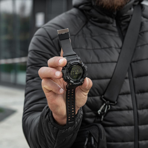 M-Tac - Тактические часы 2037 - светодиодные - 5 ATM - Черный - 50007002 - Часы - Снаряжение