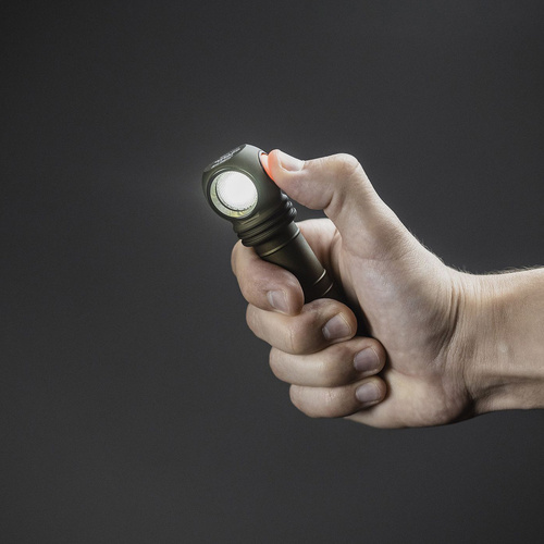 Ліхтарики на голову - Armytek - Налобний ліхтар Wizard C2 Pro - Магнітний зарядний пристрій - 2500 лм - 18650 - оливковий - F08701CO