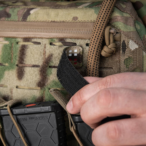 M-Tac - нашивка с польским флагом - флуоресцентная - пиксели - лазерная резка - красный / MultiCam / белый - 51005108 - Нашивки - Одежда