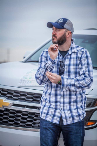 Helikon - Сорочка з суміші нейлону TRIP - Плед індиго - KO-TRI-NB-P8