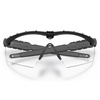 Oakley - Промислові балістичні окуляри Standard Issue M Frame 2.0 - матові чорні - прозорі лінзи - OO9213-04