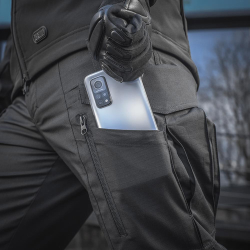 M-Tac - Тактические брюки Conquistador Gen.I Flex - Рипстоп - Черный - 20059002. - Тактические брюки