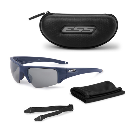 ESS - Балістичні окуляри Crowbar™ - Matte Navy - Mirrorred Gray - EE9019-13 - Балістичні окуляри