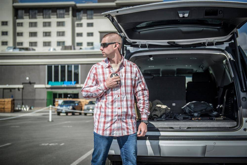 Одяг - Helikon - Сорочка з суміші нейлону TRIP - Червоний плед - KO-TRI-NB-P7 - Тактичні сорочки