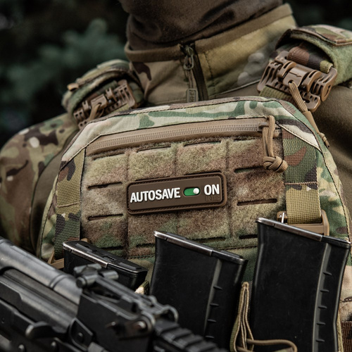 M-Tac - Нашивка Autosave PVC - 3D - Coyote - 51116705 - Нашивки