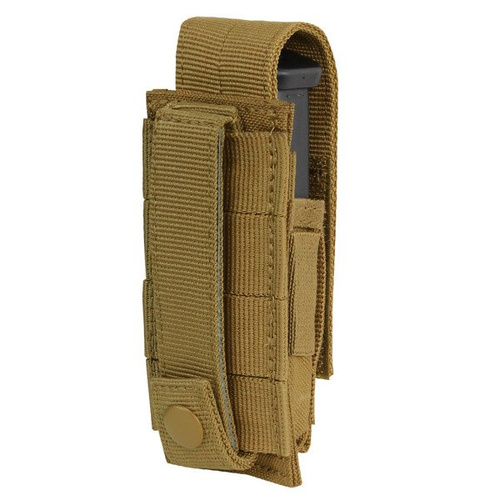 Подсумки тактические - Condor - Подсумок Single Pistol Mag Pouch - Coyote Brown - MA32-498.