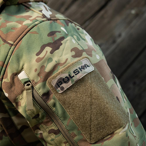 Одяг - M-Tac - Нашивка Польща 25х80 - Лазерне різання - Чорний / MultiCam - 51004108 - 51004108 - Нашивки